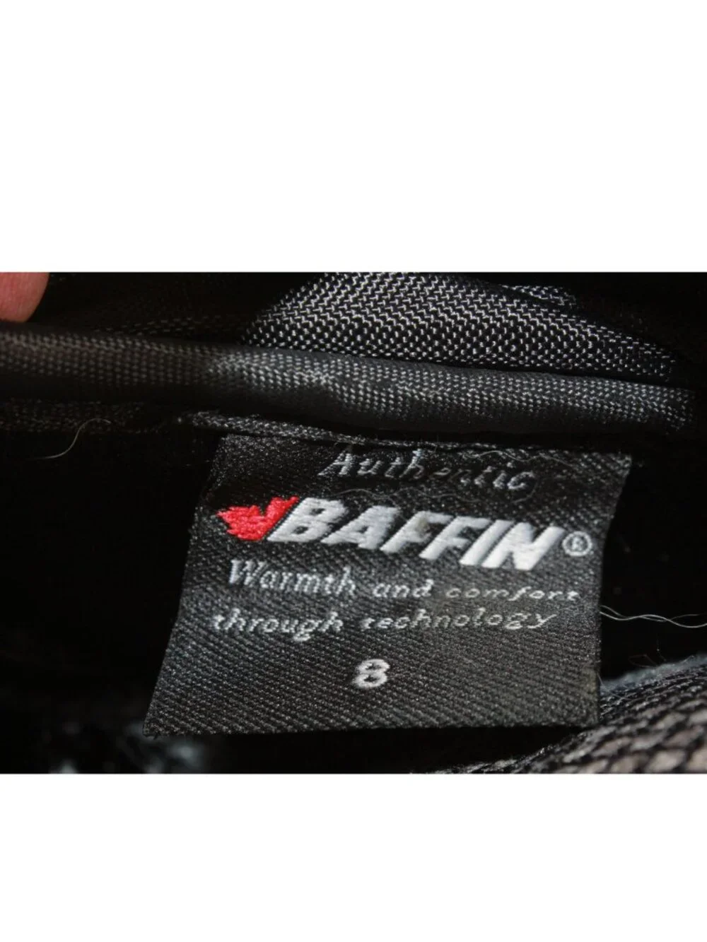 Baffin Impact Polar Proven Pac Boots Insulated Snow Black Size US 8